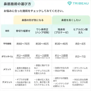 隆鼻術の解説画像4