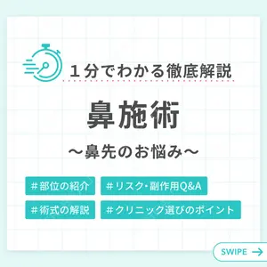鼻中隔延長（非切開）の解説画像1