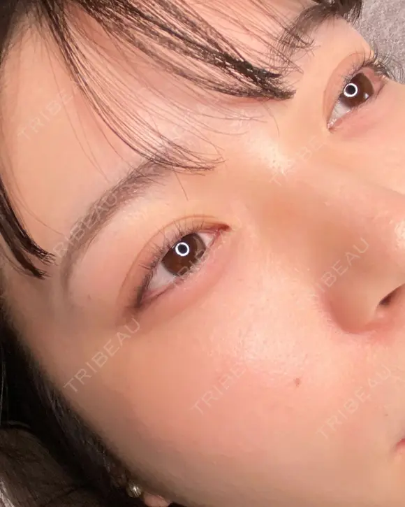 アイラインアートメイク before画像 メイン用